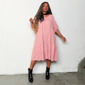 Joe Fresh Soft Cotton Midi Dress, XL